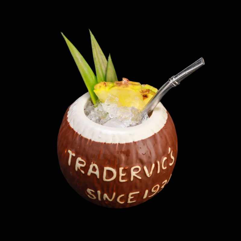Hawaii Ceramic COCO Tiki Cup