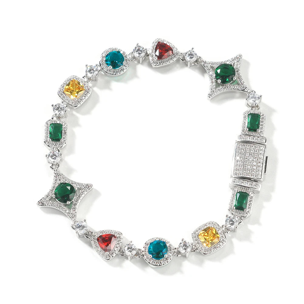 Silver Star Necklaces & Bracelets