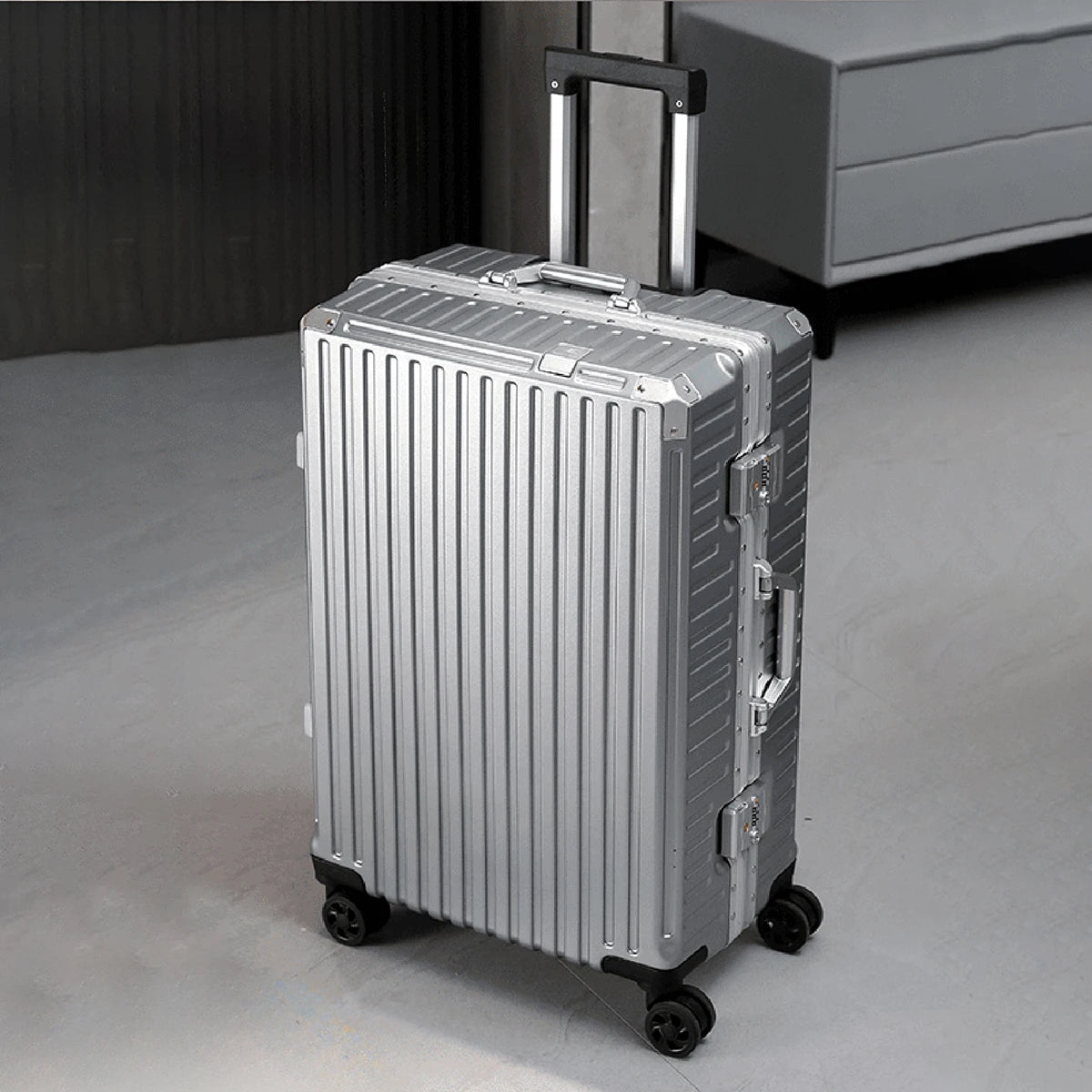 Aluminium Travel Combination Suitcase & Sets