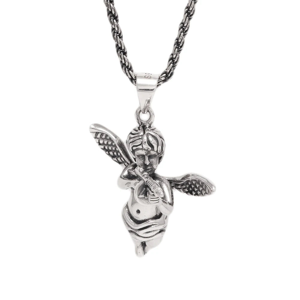 Cupid in Flight - Pendant & Necklace