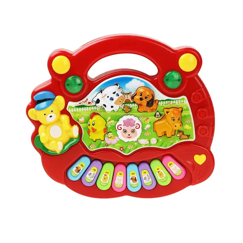 Cartoon Piano Keyboard Games with Animal Sounds