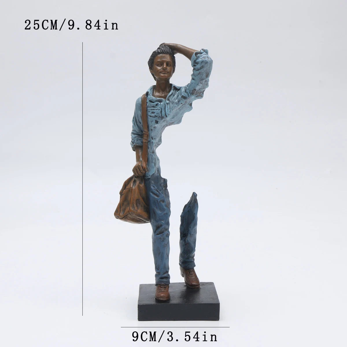 In Colour Abstract Traveller Sculpture