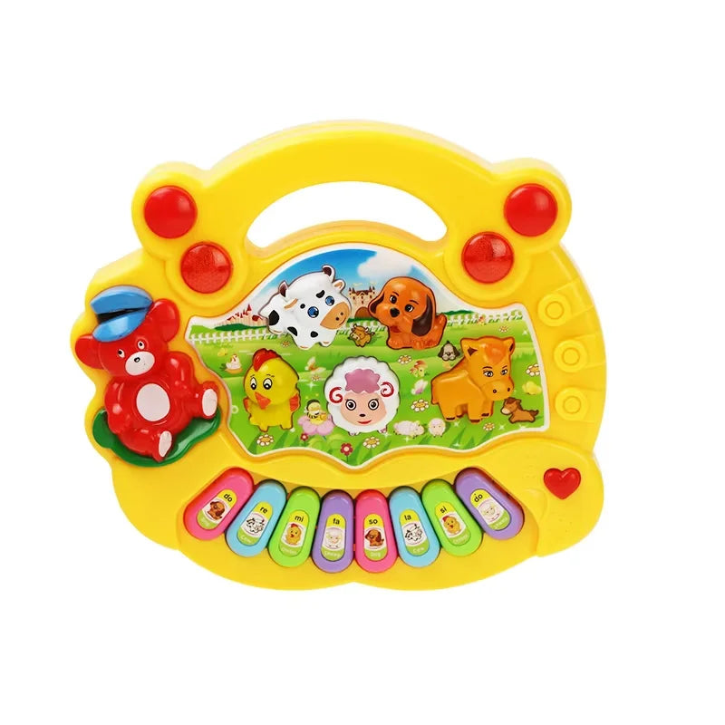 Cartoon Piano Keyboard Games with Animal Sounds