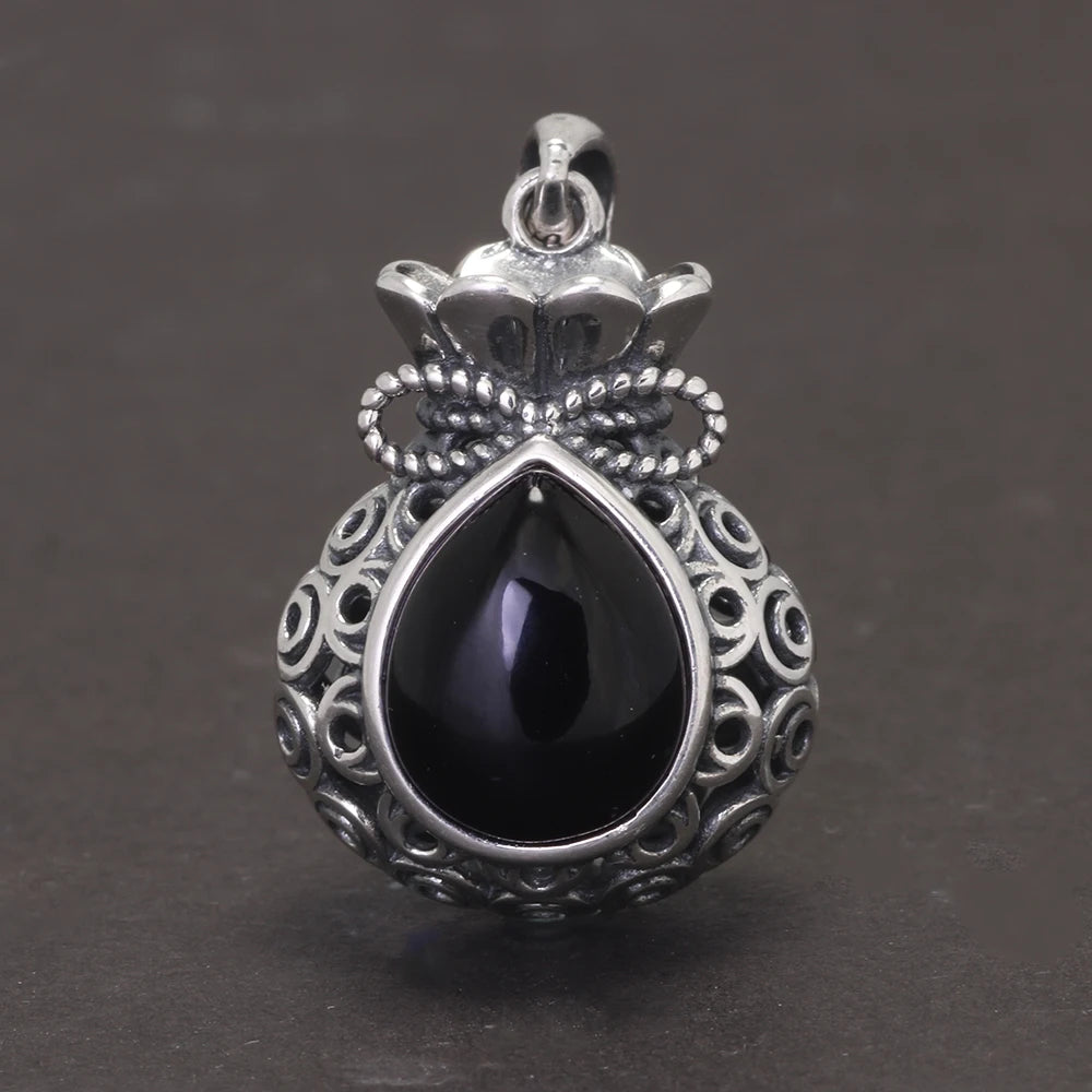 Agate Money Bag Pendant