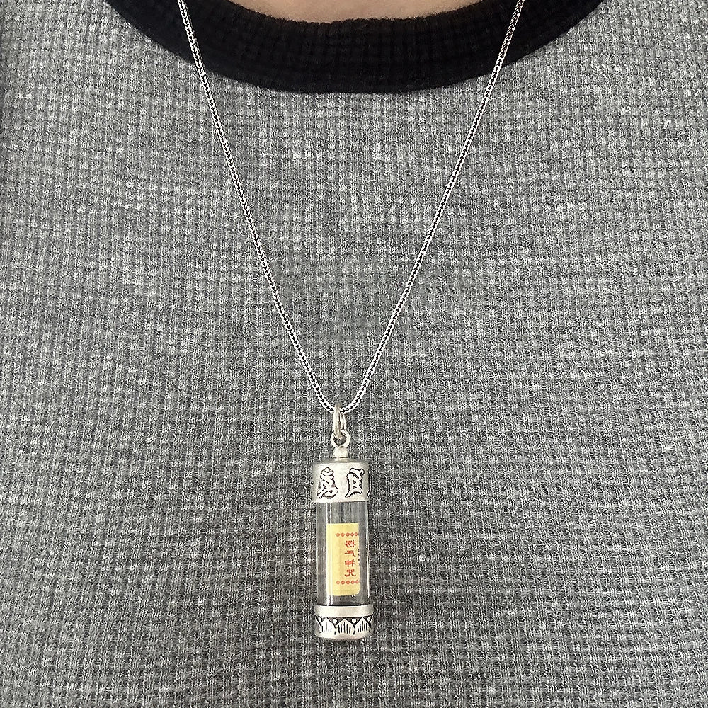 Openable Acrylic Vial Pendant & Necklace