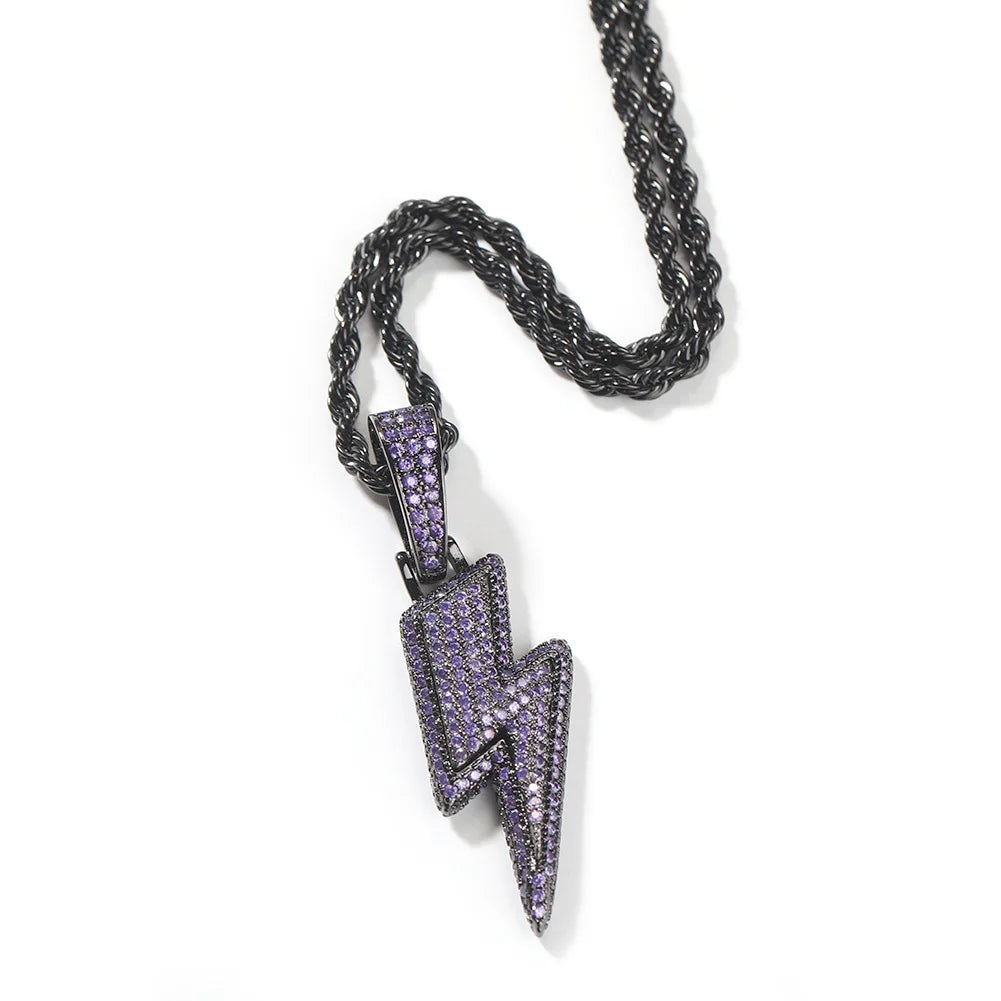Zircon Lightning Necklaces