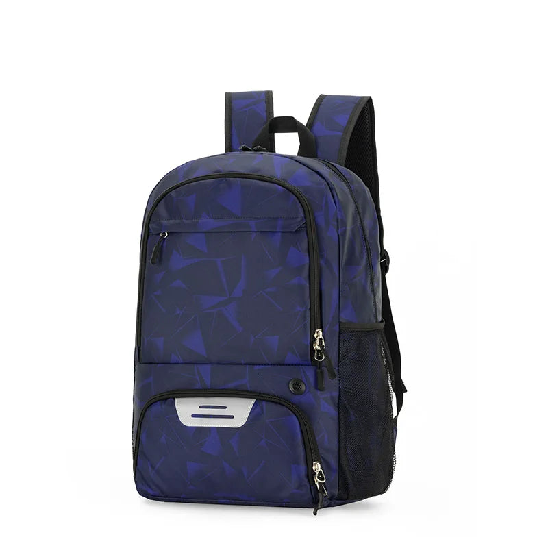 Dark Blue Big Basketball Backpack