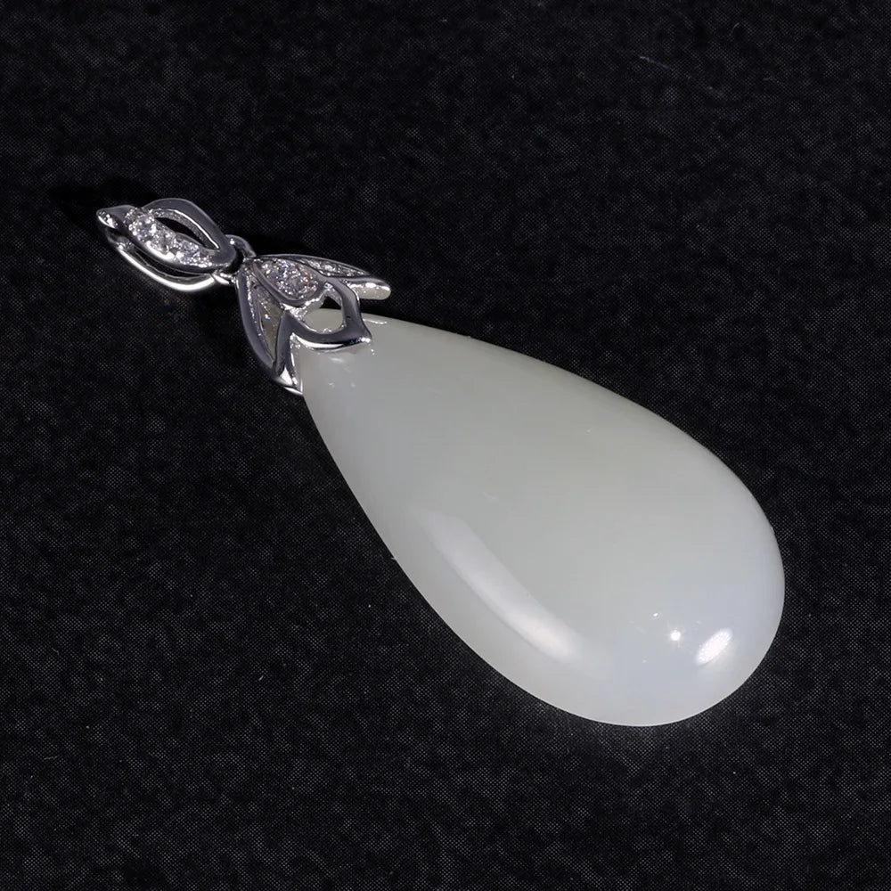 Natural Jade Gemstone Pendants