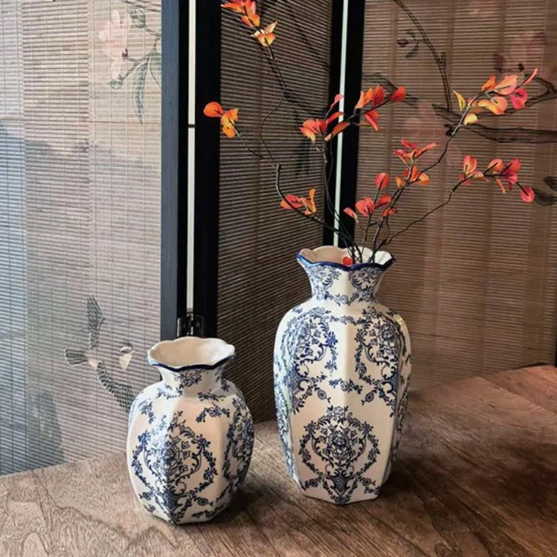 Hand Painted Porcelain Vases