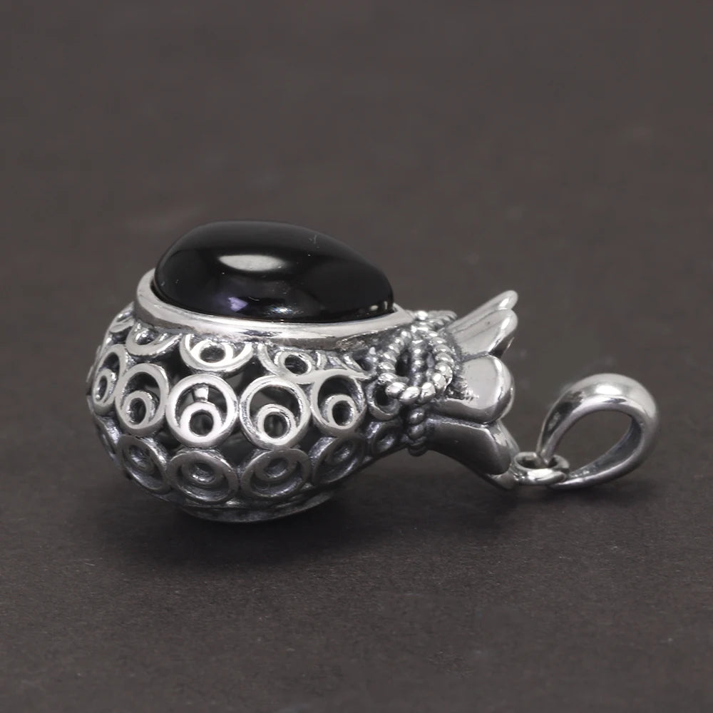 Agate Money Bag Pendant