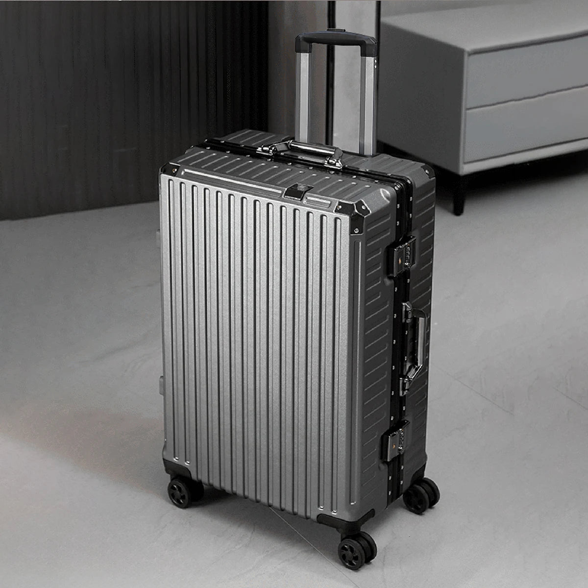 Aluminium Travel Combination Suitcase & Sets