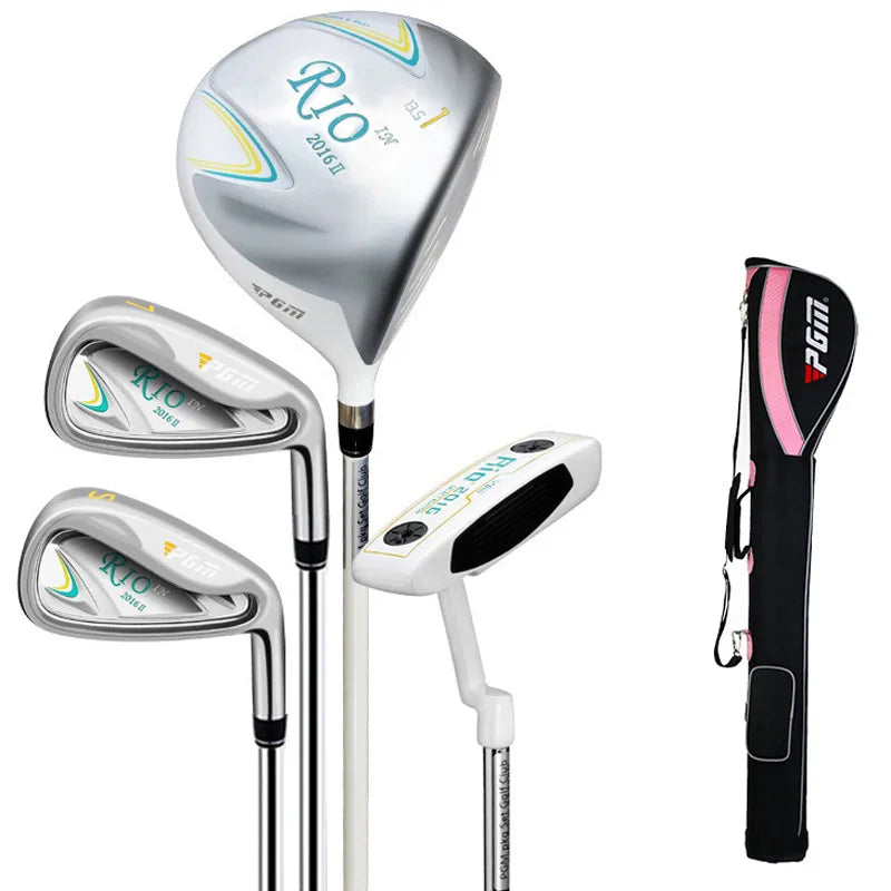 RIO 2016 Steel/Carbon 4/11pcs Golf Club Sets with Golf Bag