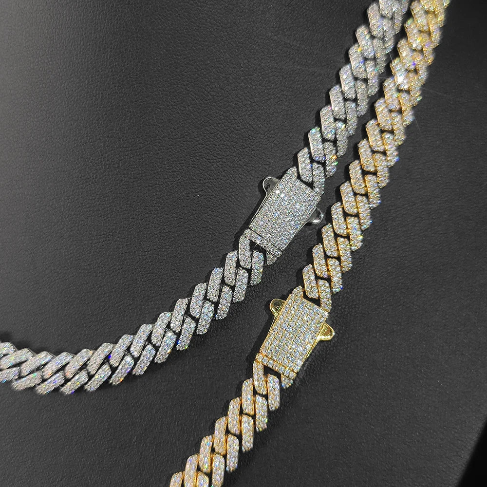 Cubic Zirconia Cuban Link Chains