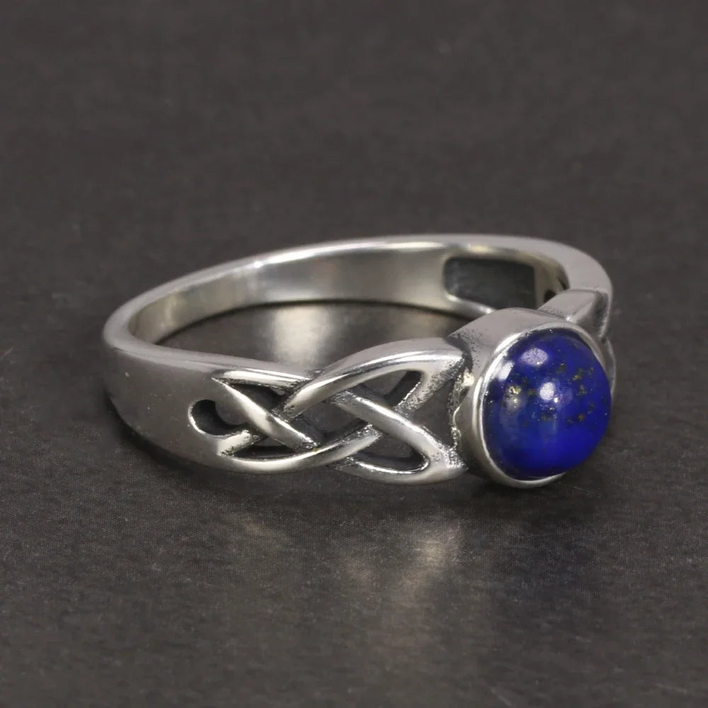Classic Vampire Band with Natural Lapis Lazuli