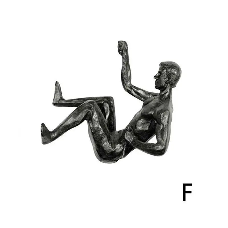 Rock Climber Wall Sculptures