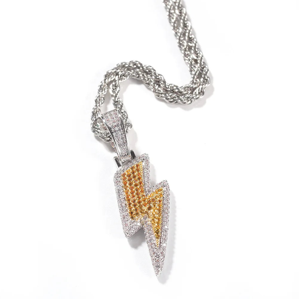 Zircon Lightning Necklaces
