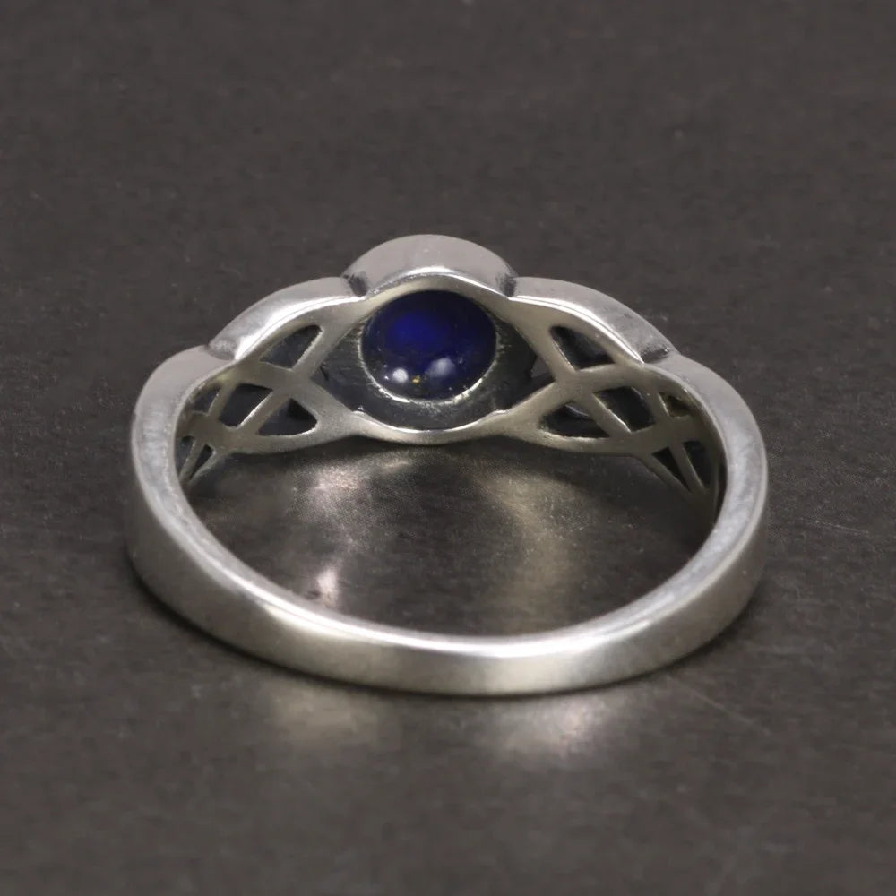 Classic Vampire Band with Natural Lapis Lazuli