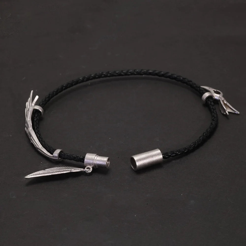 Silver Wax Rope Bracelets