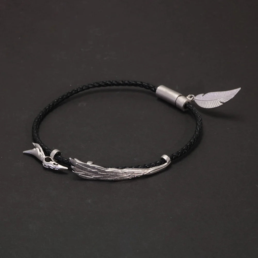 Silver Wax Rope Bracelets