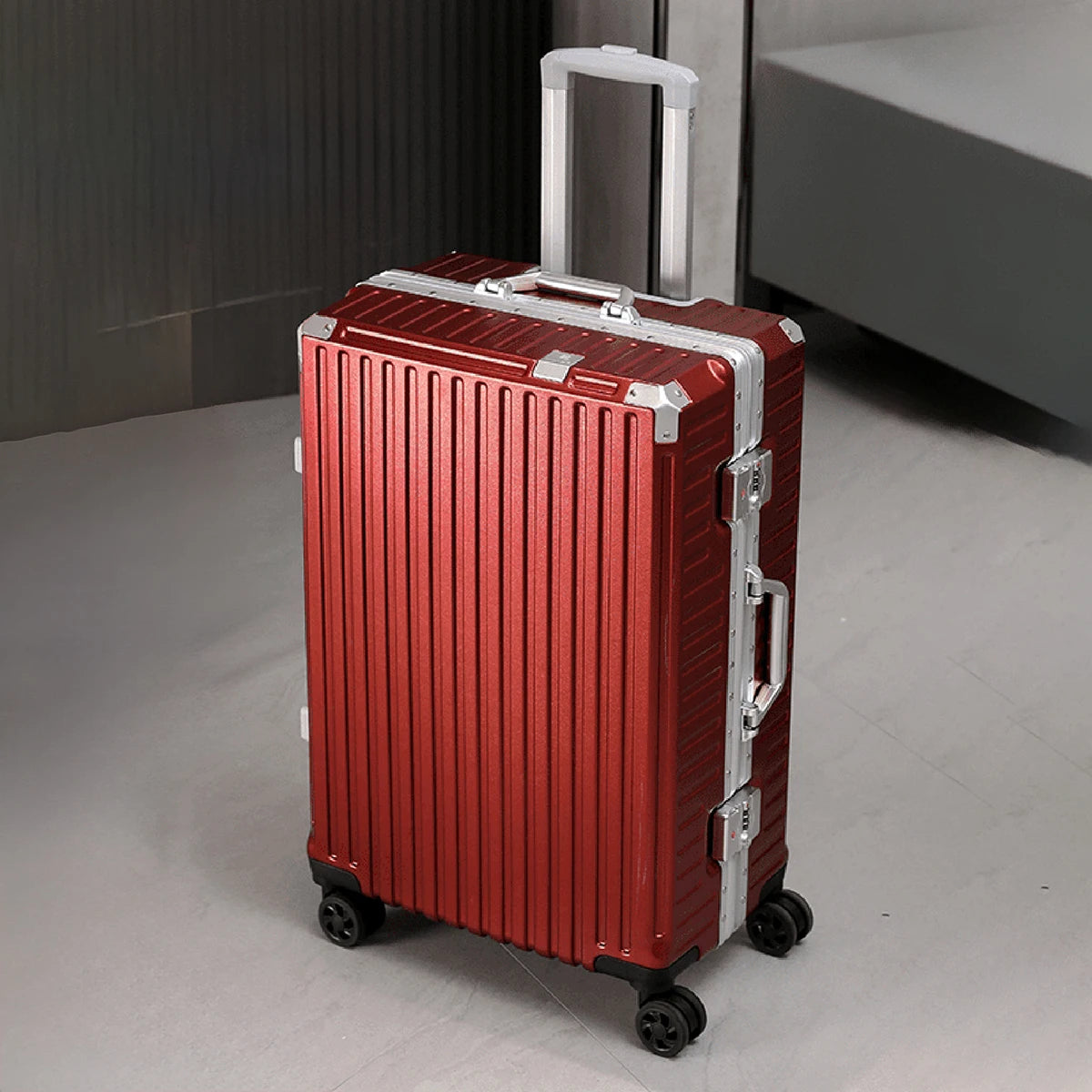 Aluminium Travel Combination Suitcase & Sets