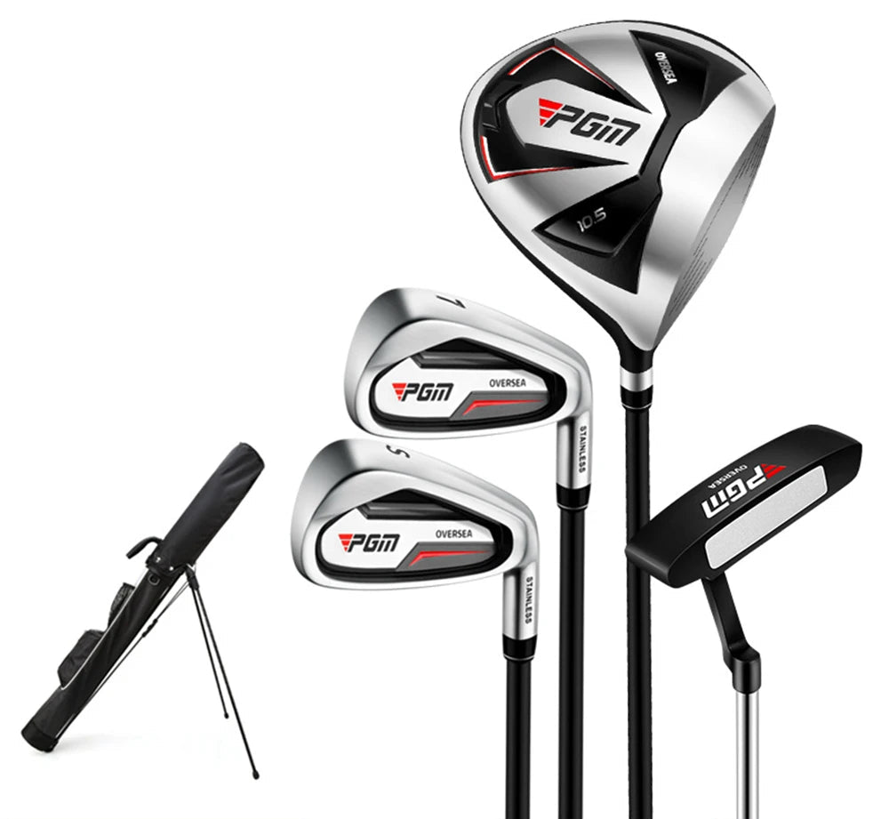Steel & Carbon PGM Golf Club Sets & Precision X3 Bracket Bag / Gun Bag