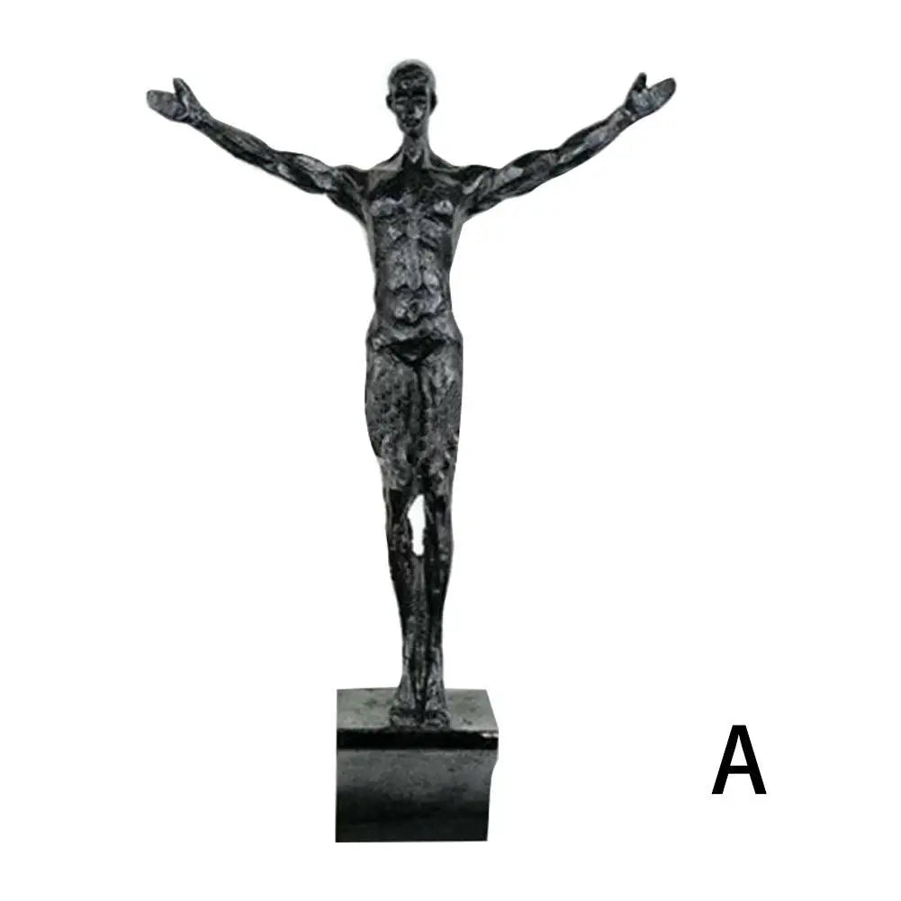 The Showman - Rock Climber Wall Sculptures