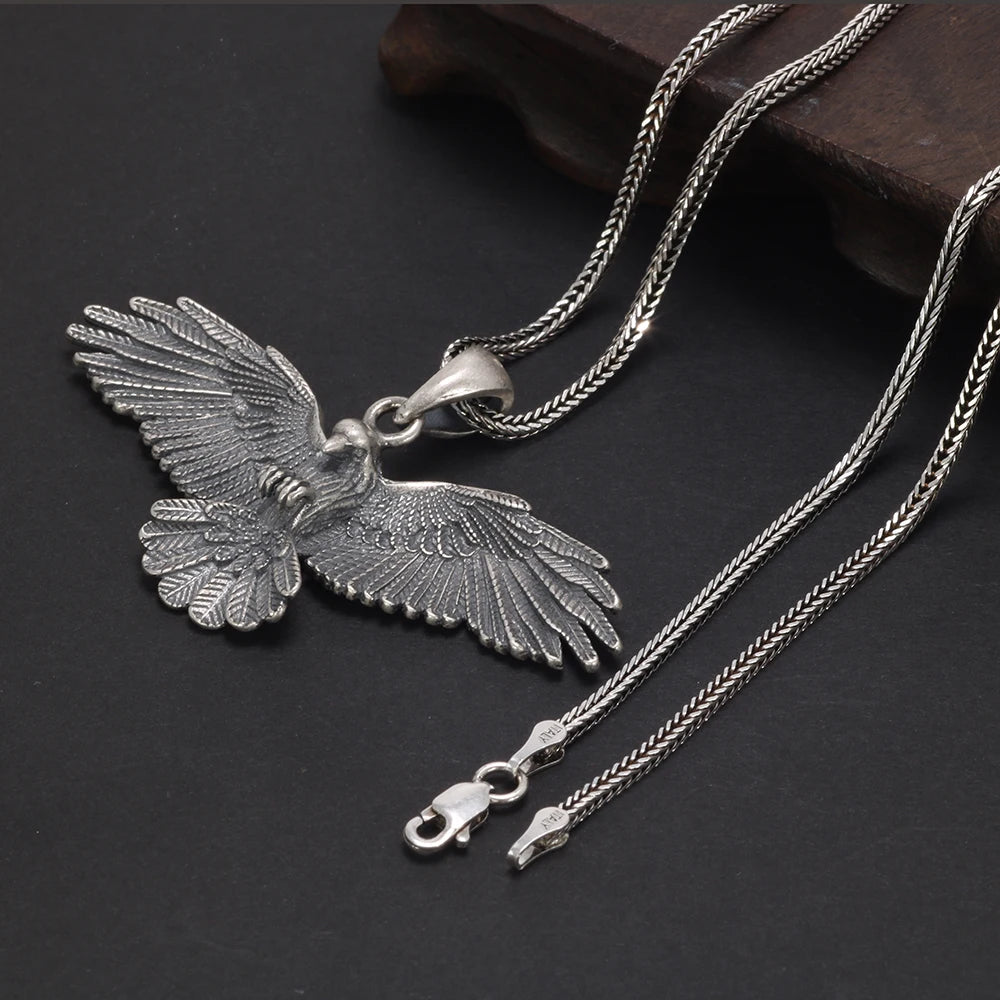 Silver Eagle Necklace