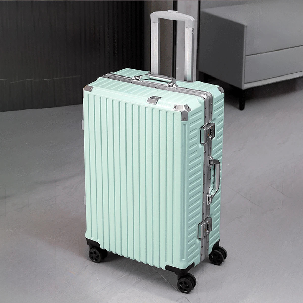 Aluminium Travel Combination Suitcase & Sets
