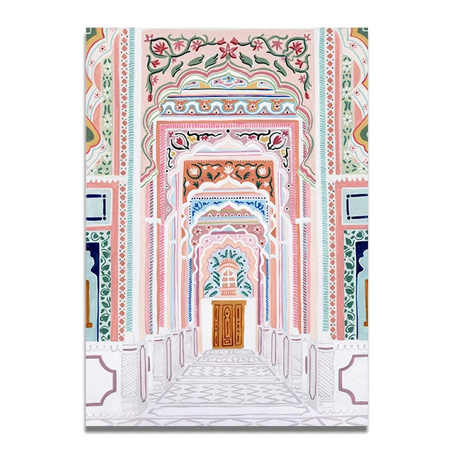 Mosaic - Travel Art Print Poster
