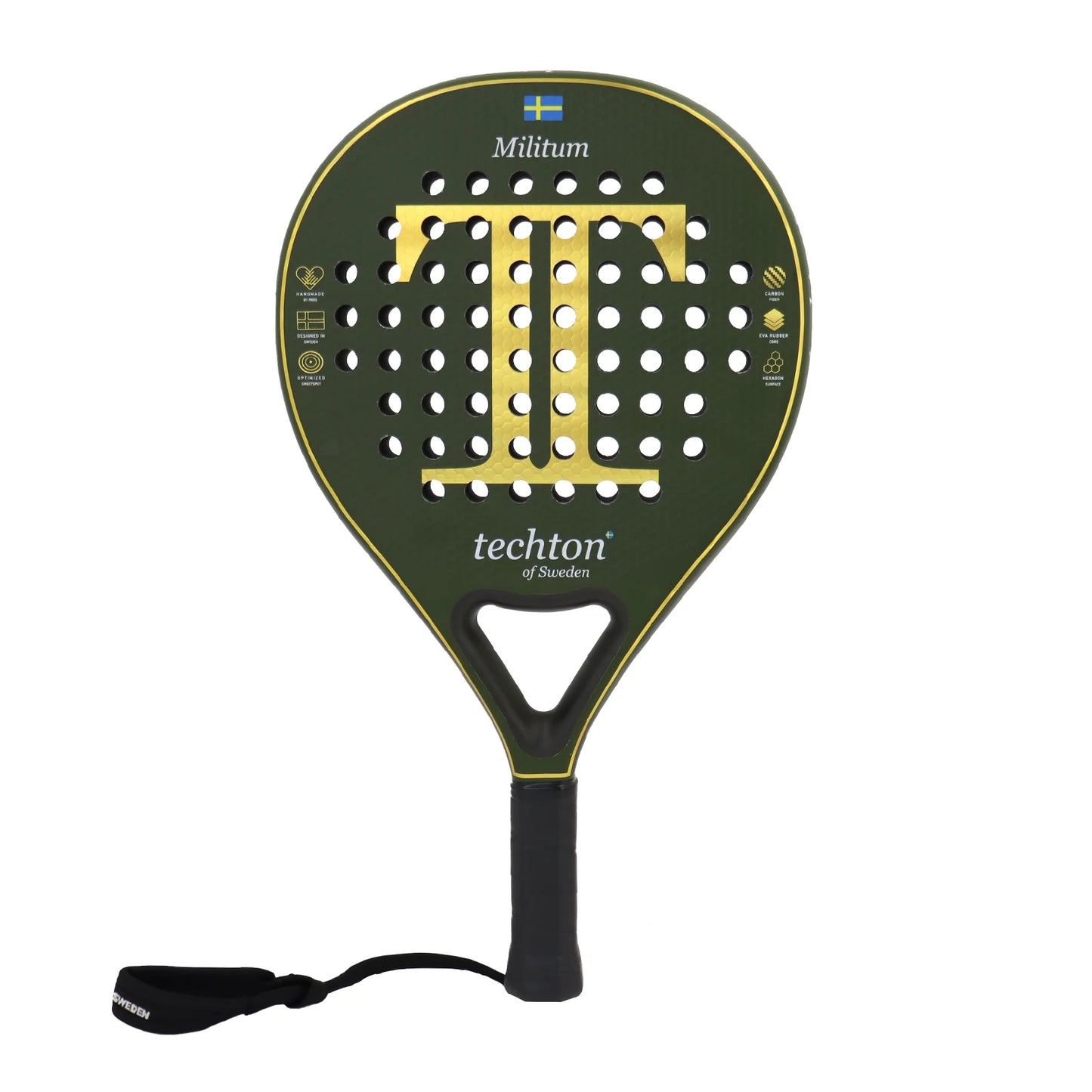 Green - Carbon EVA PT Techton Padel Rackets