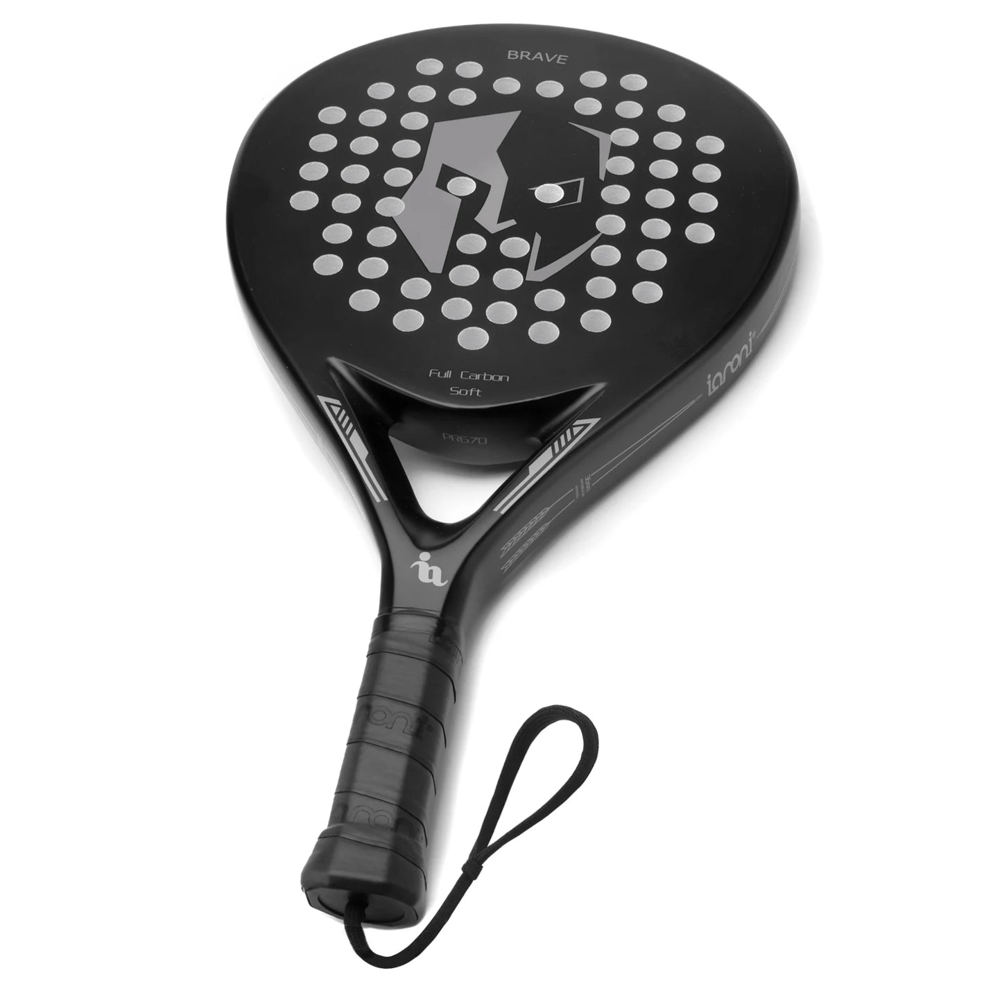 Black PR6 Padel Racket