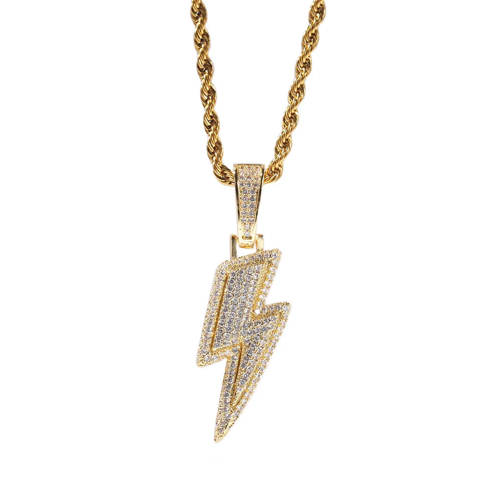 Zircon Lightning Necklaces
