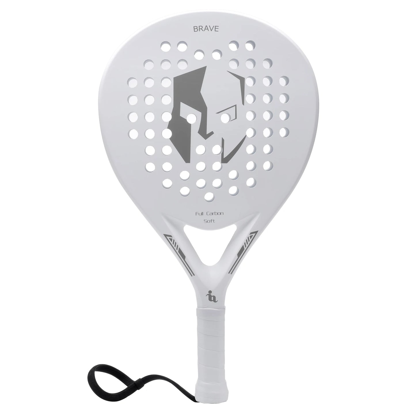 White PR6 Padel Racket