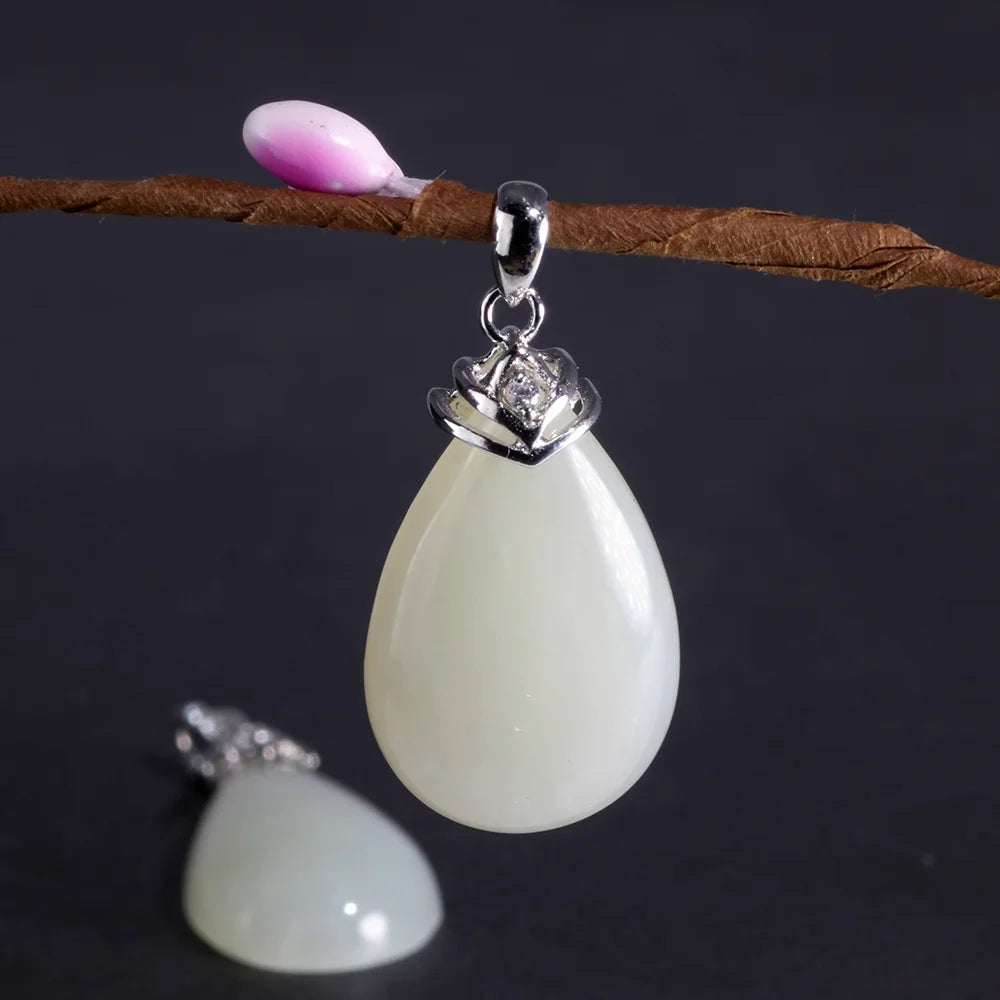 Natural Jade Gemstone Pendants