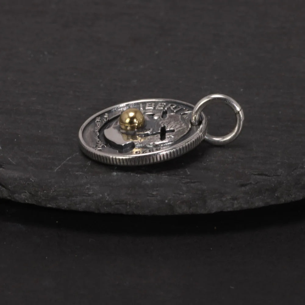 Clown Coin Pendant