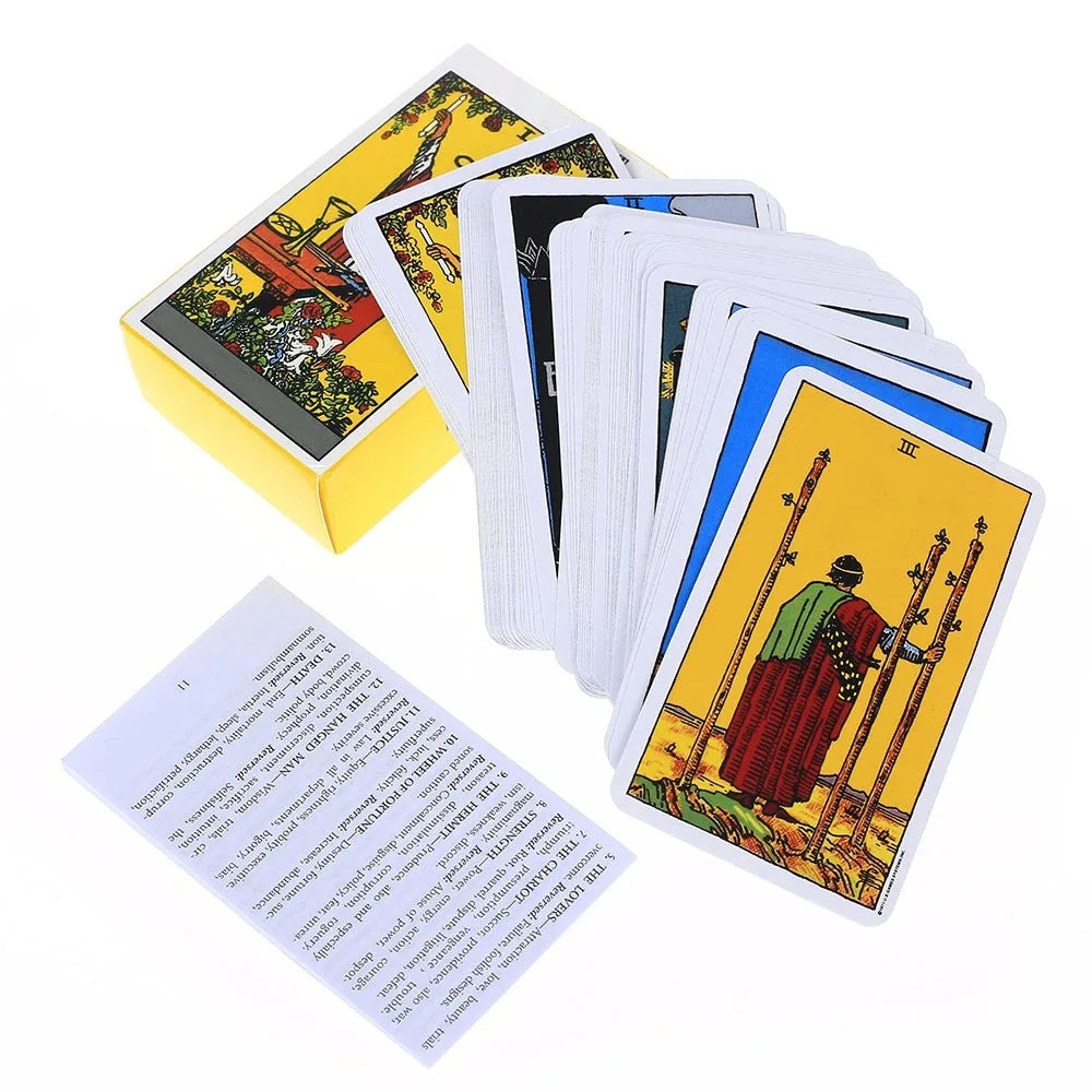 Rider Waite Tarot Card Deck (English | Russian | Spanish)