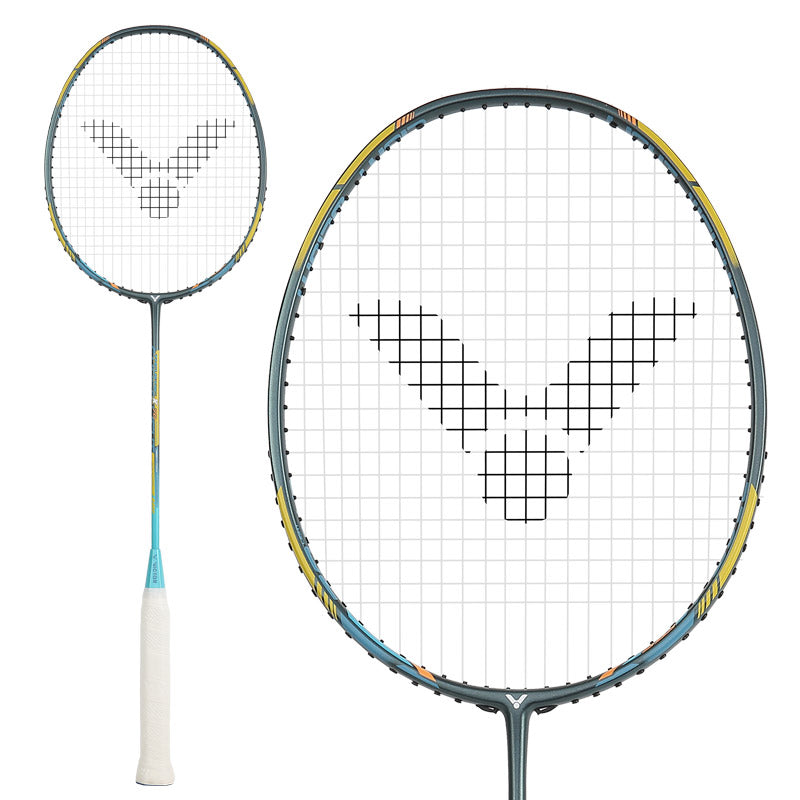 8U Victor TK 70U | Green & Yellow | Badminton Racket
