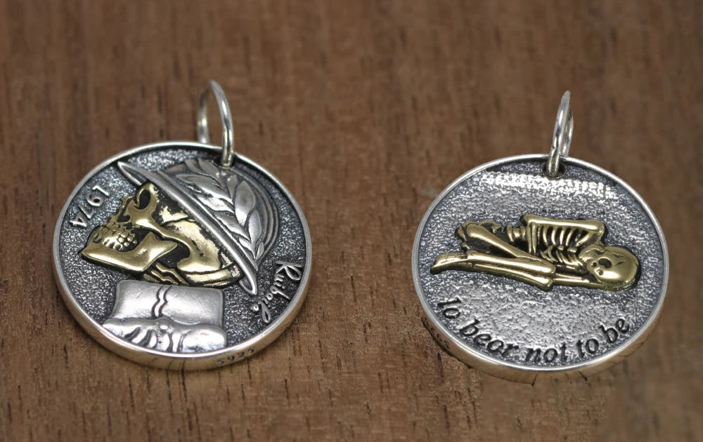 Double Sided Skull Pendant
