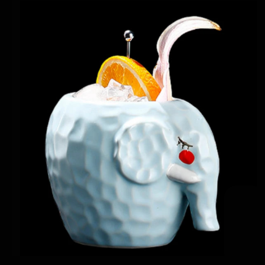 Elephant Hawaii Ceramic Tiki Cup