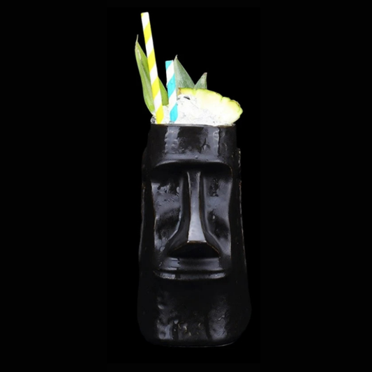 Big Face Hawaii Ceramic Tiki Cup