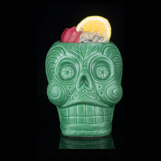 Ancient Skull Hawaii Ceramic Tiki Cup