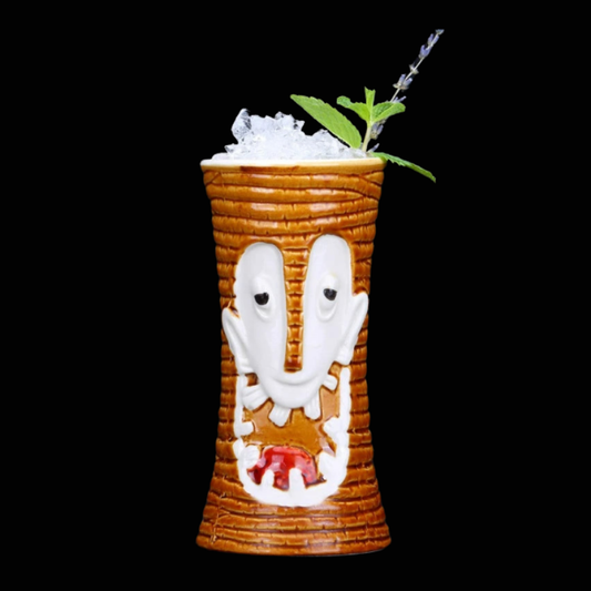 Messy Hawaii Ceramic Tiki Cup