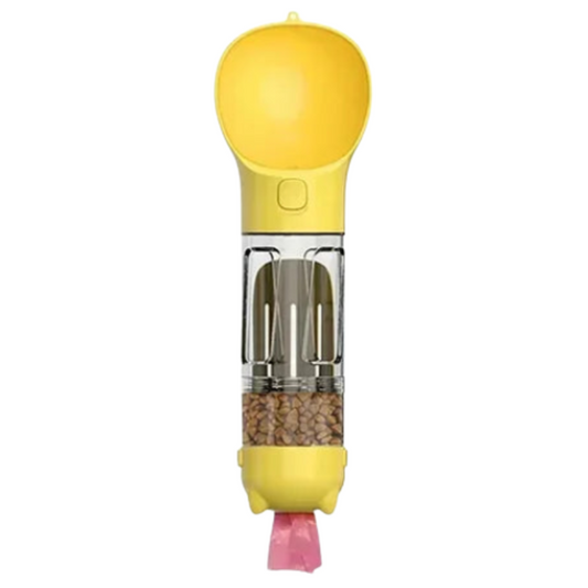 Yellow 300ml Portable 5 in 1 Travel Puppy