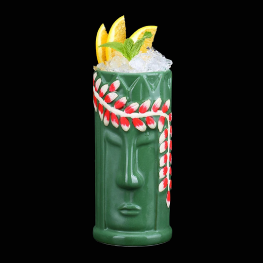 Party Time Hawaii Ceramic Tiki Cup