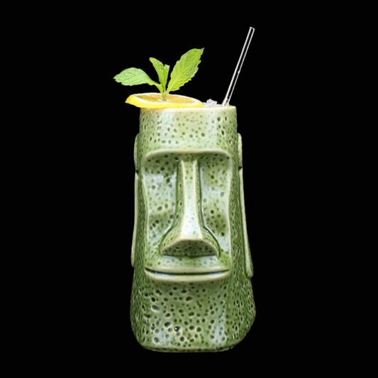 Green Giant Hawaii Ceramic Tiki Cup
