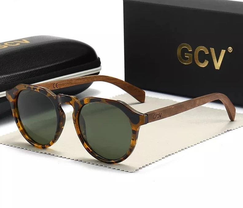 GCV Walnut Sunglasses