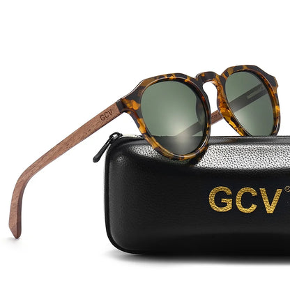 GCV Walnut Sunglasses