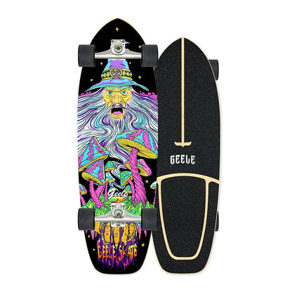 Geele 30 inch Maple Fish Tail Skateboards