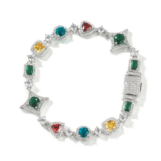 Silver Star Necklaces & Bracelets