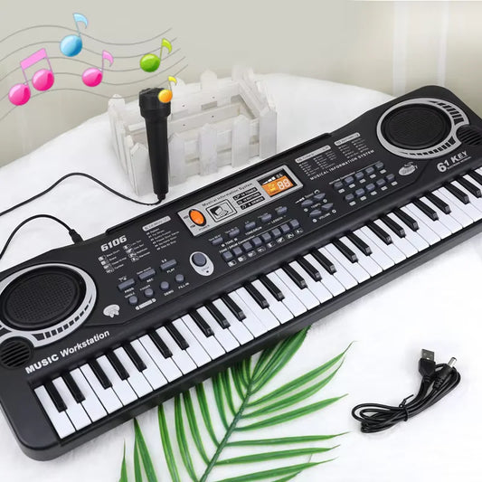 Portable 61 Key Electronic Keyboards